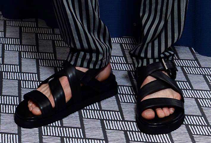 foto sandali uomo estate 2015 Trussardi