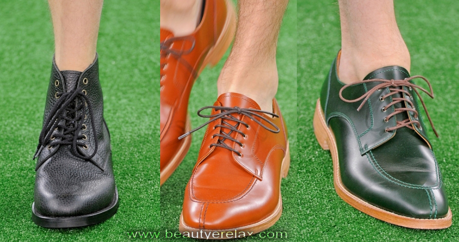 foto scarpe uomo estate 2014 junya watanabe