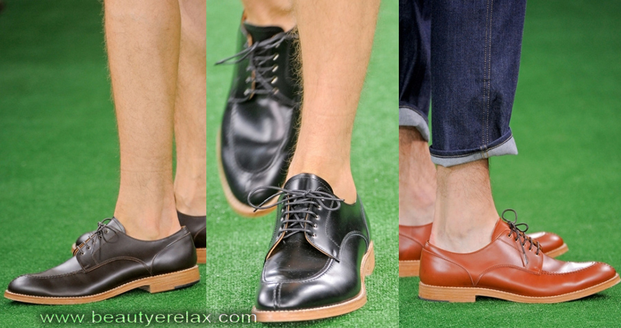 foto scarpe uomo estate 2014 junya watanabe 2
